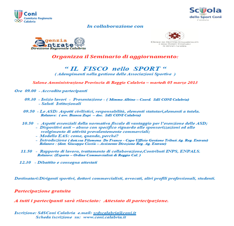 Immagine programma