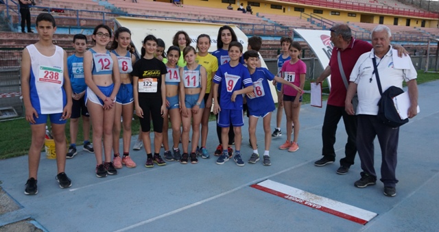 I partecipanti al Triathlon CONI