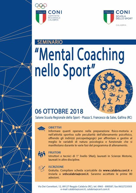 locandina Mental Coaching